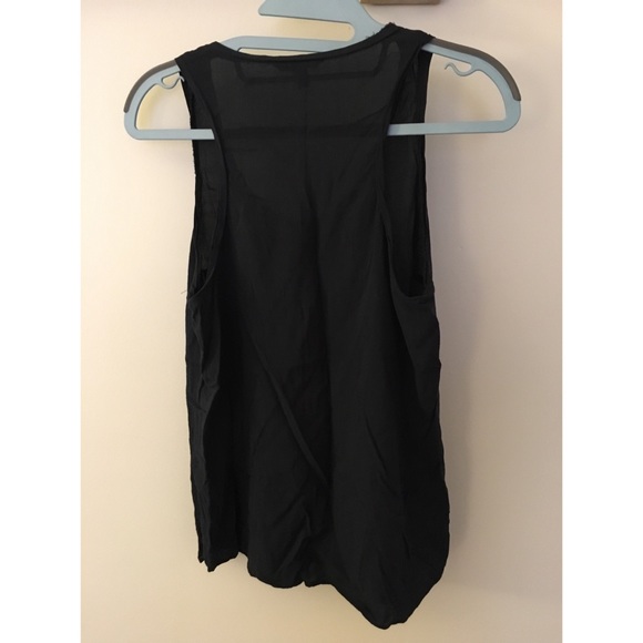 Navy tank top - Picture 2 of 3